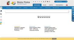 Desktop Screenshot of bialapiska.eu